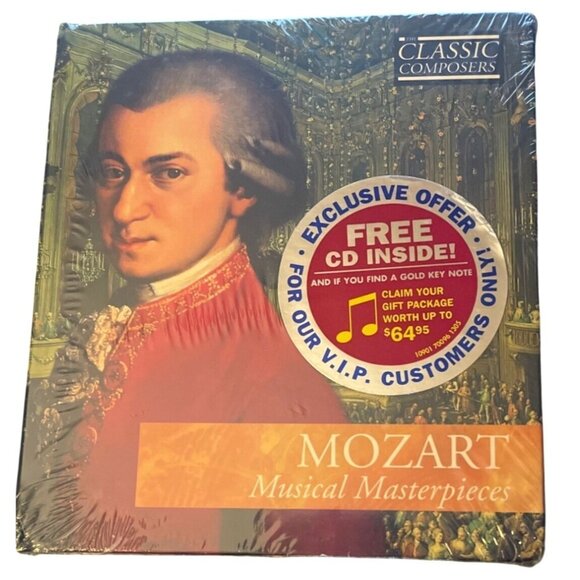 CD Mozart Musical Masterpieces CD Collection Classic Composers 2005 - Picture 4 of 4